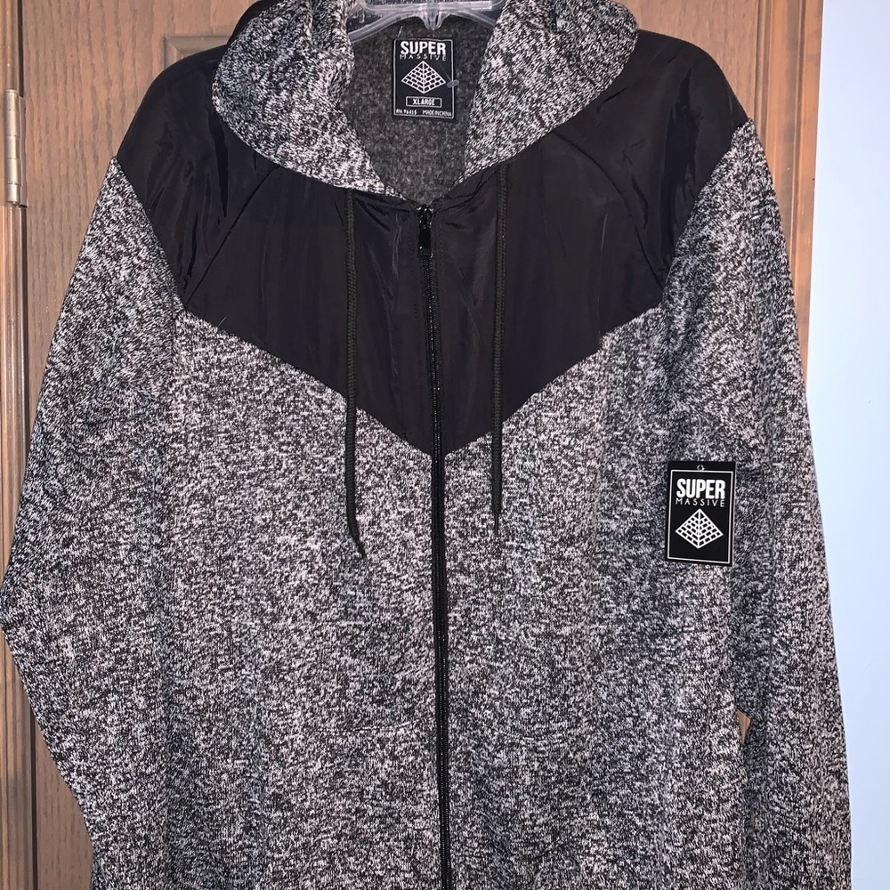 Super Massive Black & Grey Hoodie